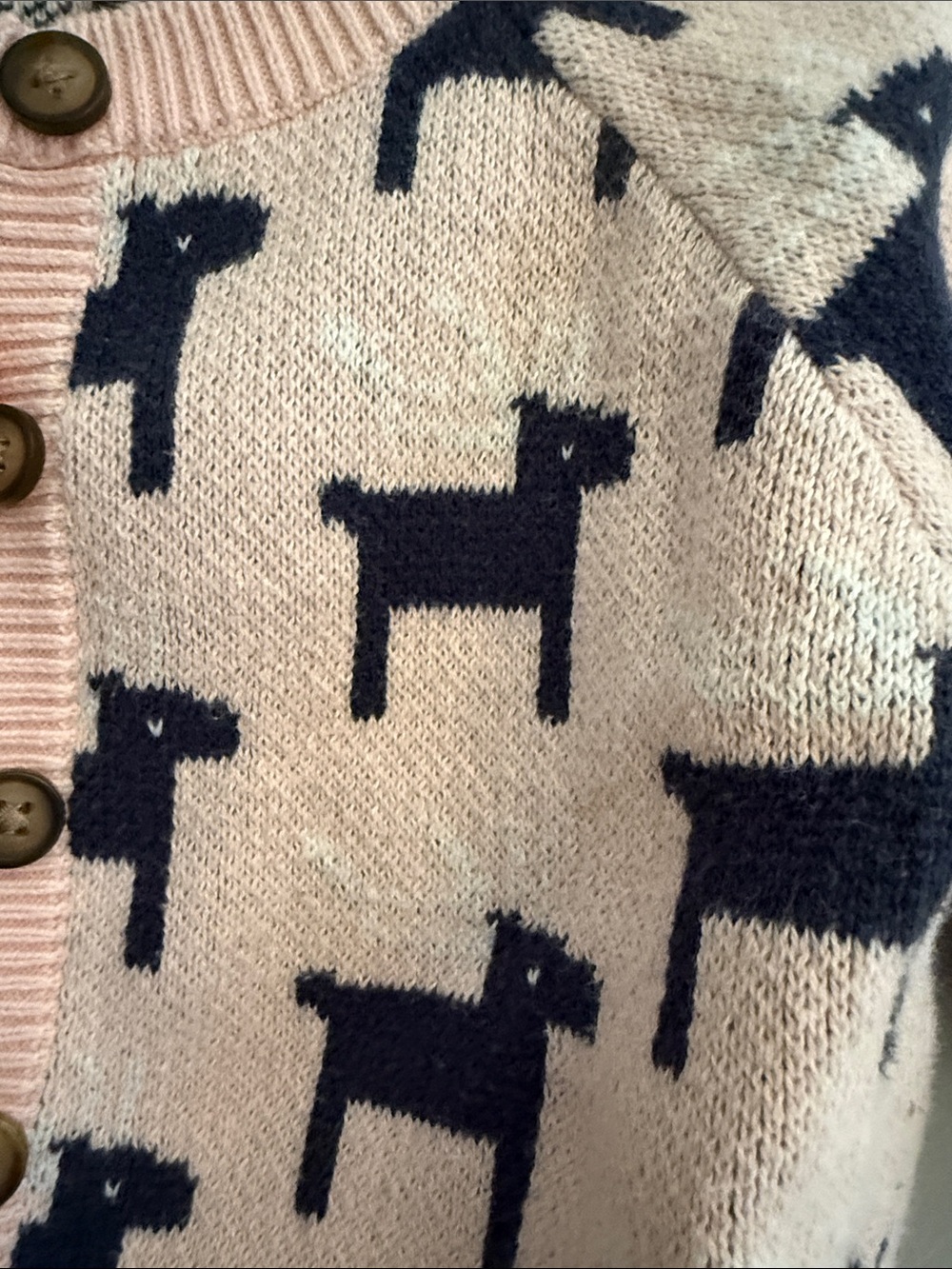 Tea Collection Deer Cardigan - Picture 2 of 5